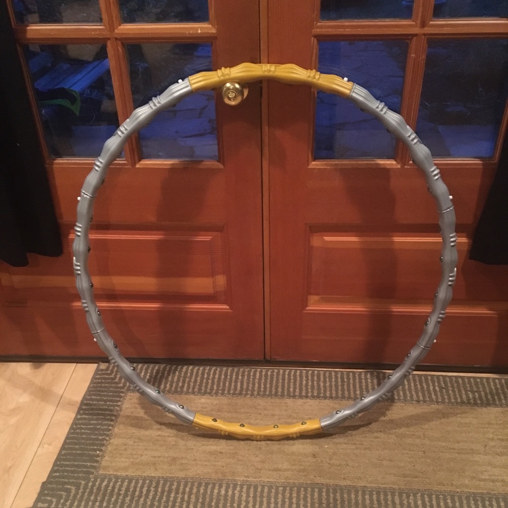 Weighted hula hoop
